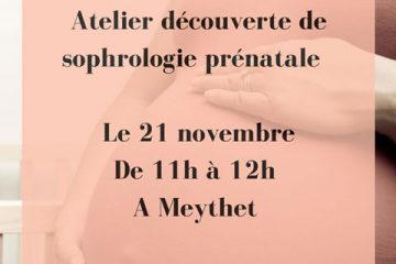 Découverte de la sophrologie prénatale chez Nais'sens et Parents le 21/11/2023